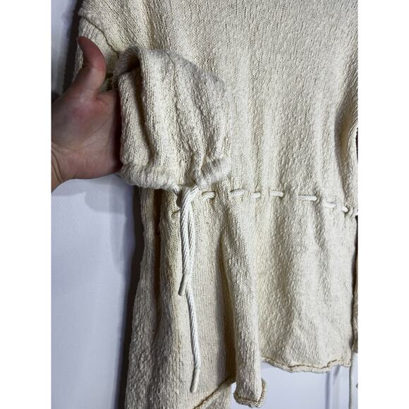 PAIGE Women's Marlee Cardigan Sweater Knit Oatmeal Ivory Size Small - Picture 7 of 7